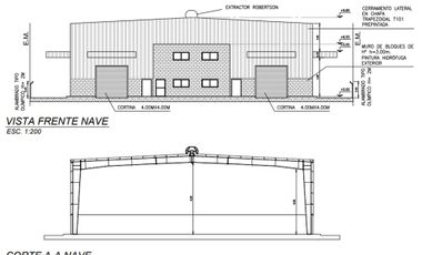 VENTA NAVE INDUSTRIAL 3400M2 SIP GRAL RODRIGUEZ