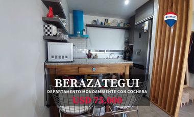 VENTA MONOAMBIENTE CON COCHERA BERAZATEGUI CENTRO