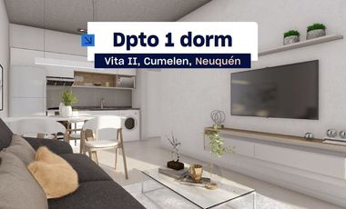 Dpto 1 dorm en venta - Centro Oeste Neuquén