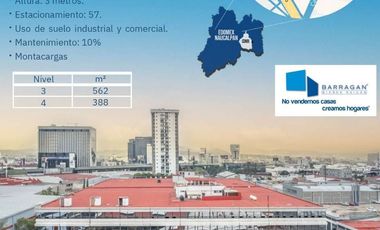 Bodega 388 m2 muy cerca Av 1ero De Mayo, Uso de suelo Industrial y Comercial
