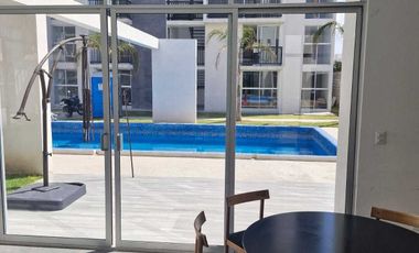 Renta departamento  amueblado. Cuautlancingo