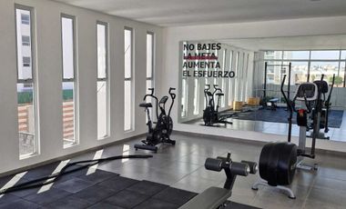 Renta departamento  amueblado. Cuautlancingo