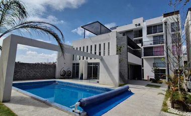 Renta departamento  amueblado. Cuautlancingo