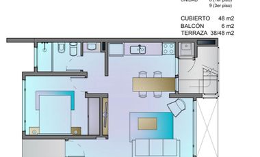 Venta departamento de Pozo Mar de Ostende