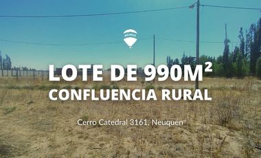 VENTA LOTE CONFLUENCIA RURAL NEUQUEN