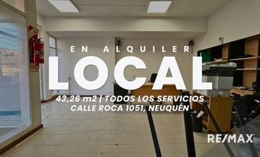 ALQUILER LOCAL COMERCIAL, ROCA 1051, NEUQUÉN