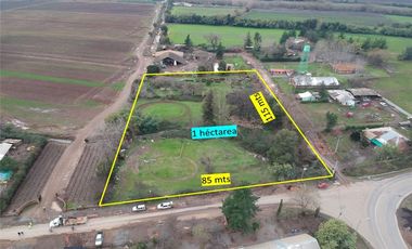 Parcela en venta, ubicada en Quebrada del Agua.