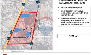 Terreno Ideal en Buin: ¡Inversión Segura!
