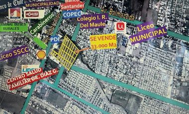 Vende terreno urbano de 33.000 m² en San Javier,