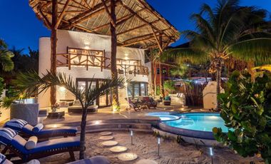 Hotel Boutique frente al mar en Holbox