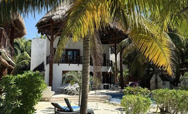Hotel Boutique frente al mar en Holbox
