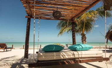 Hotel Boutique frente al mar en Holbox