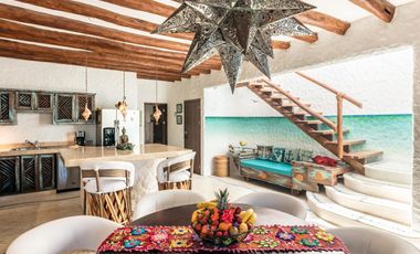 Hotel Boutique frente al mar en Holbox