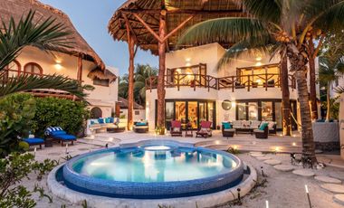 Hotel Boutique frente al mar en Holbox
