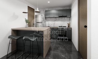 Departamento en Fracc los Tulipanes, El Mirador, Melchor Ocampo