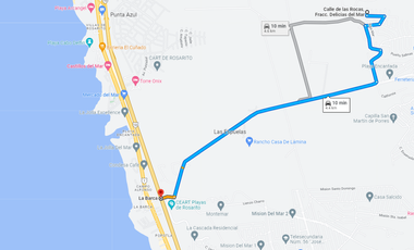 TERRENOS RUSTICOS CON GRAN VISTA AL MAR*