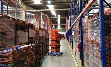 Bodega Industrial 8,000 M2 de construcción, 400 M2 de oficina y 110 cajones estacionamiento