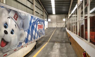 Bodega Industrial 8,000 M2 de construcción, 400 M2 de oficina y 110 cajones estacionamiento