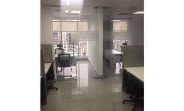 CALLE 50 / OFICINA / TORRE BICSA / 225M / DIVISIONES / AMOBLADO /JC