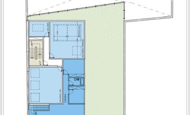 Alquiler Oficina DUPLEX - ENORME TERRAZA - 700Mts.Tot. - Parque Las Heras - Palermo