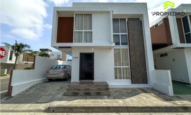 Casa amoblada 3 Dormitorios frente al mar, Punta Blanca, Jaramijó