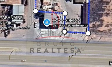 Terreno Renta La Pista Chihuahua 70,000 MarQue R145