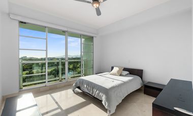 Departamento de lujo en Vidanta Nuevo Vallarta – Seibal, vista al campo de golf
