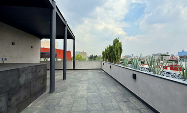 PH en renta Col Condesa
