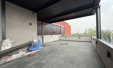 PH en renta Col Condesa con Roof Privado