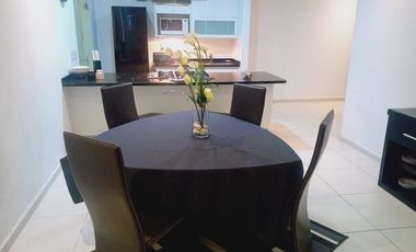 Departamento amueblado en renta, Carso torre Dalí