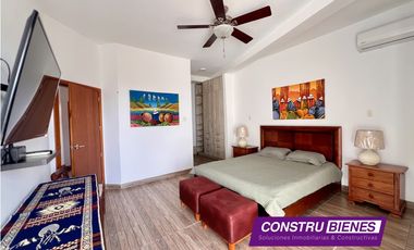 Suite vista al mar, amoblada en Urb. Ciudad del Mar, Manta