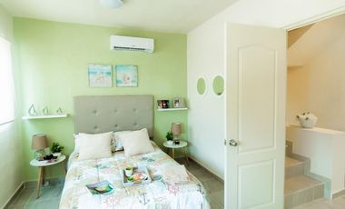 CASA ECOLÓGICA EN VENTA EN CANCÚN 2 HABITACIONES