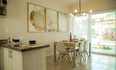 CASA ECOLÓGICA EN VENTA EN CANCÚN 2 HABITACIONES