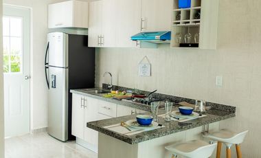 CASA ECOLÓGICA EN VENTA EN CANCÚN 2 HABITACIONES