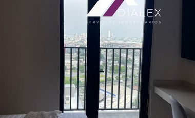 VENTA Departamento ARENA FUNDIDORA, Amueblado y Equipado 110 m2, 3 Recámaras