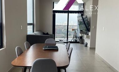 VENTA Departamento ARENA FUNDIDORA, Amueblado y Equipado 110 m2, 3 Recámaras