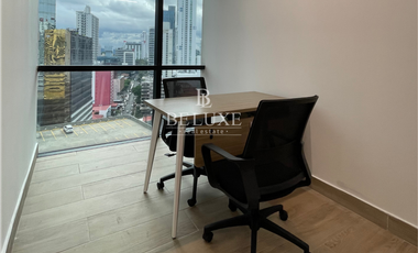 ALQUILER DE OFICINA LISTA PARA OCUPAR, TOWER BANK - CALLE 50 (P)