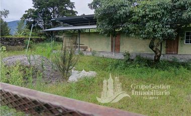 EN VENTA PROYECTO DE AIRBNB VOLCAN 1200 METROS2