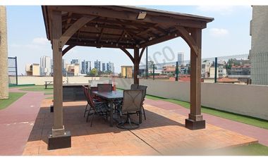 Departamento amueblado  en renta en Interlomas / Huixquilucan Planta Baja con terraza