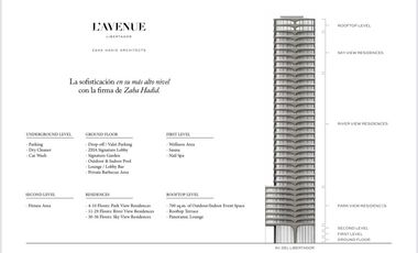 ESPECTACULAR HIPODROMO en L´AVENUE - 4 Amb -Palermo Nuevo