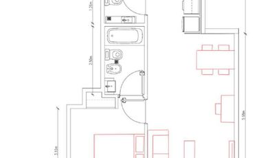Departamento - Barracas
