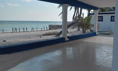Casa frente al mar en Telchac Puerto