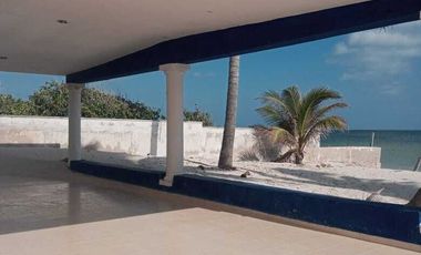 Casa frente al mar en Telchac Puerto