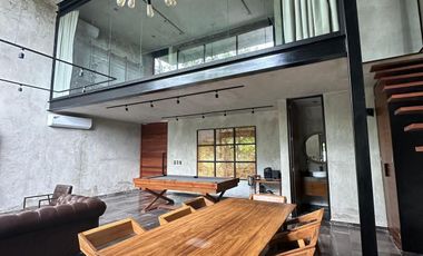 CASA TIPO LOFT EN VENTA, AMUEBLADA  Y EQUIPADA EN KOMCHEN.