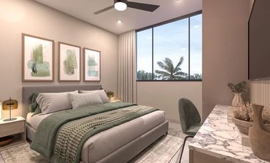 Departamento exclusivo en Conkal  en PREVENTA.