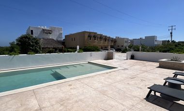 DEPARTAMENTO EN VENTA EN SAN BRUNO PROGRESO MERIDA YUCATÁN A 50 MTS DEL MAR