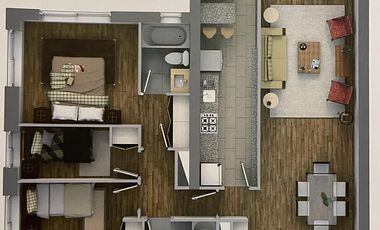 Venta Departamento Los Castaños,  Viña del Mar