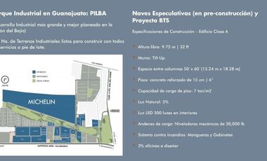 LEON SUR OTE BTS 107,639 A 538,195 ft2 Parque Ind. PILBA ARDIR LR 091123