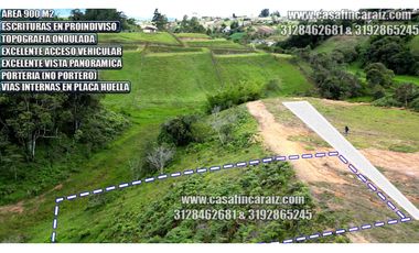 LOTES CON ESCRITURAS EN PROINDIVISO A 4 MINUTOS DE AUTOPSTA MED/BOG