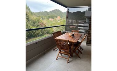 Venta de apartamento con vista verde en el retiro